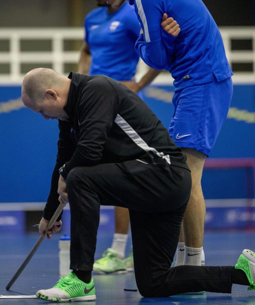 Mikko Virtala futsal leirillä