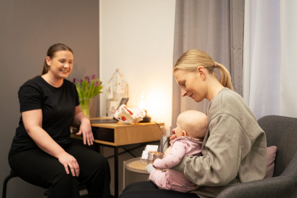 Vauva osteopatiassa SUHK