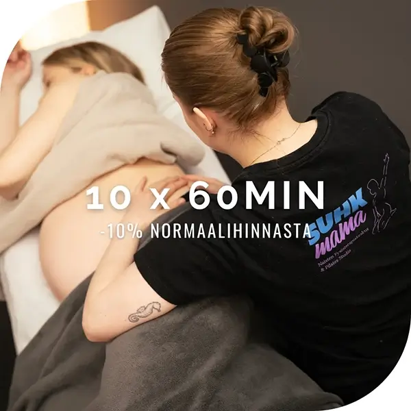 Pregnancy massage, 10-session pass × 60 min